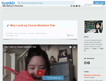 Tablet Screenshot of msnancysfancies.com